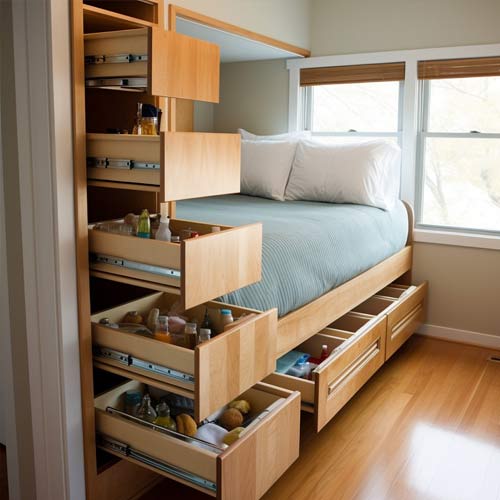 Storage Ideas for Small Bedrooms